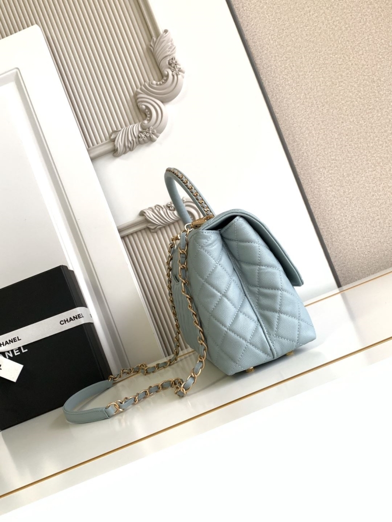 Ch**el top handle bags